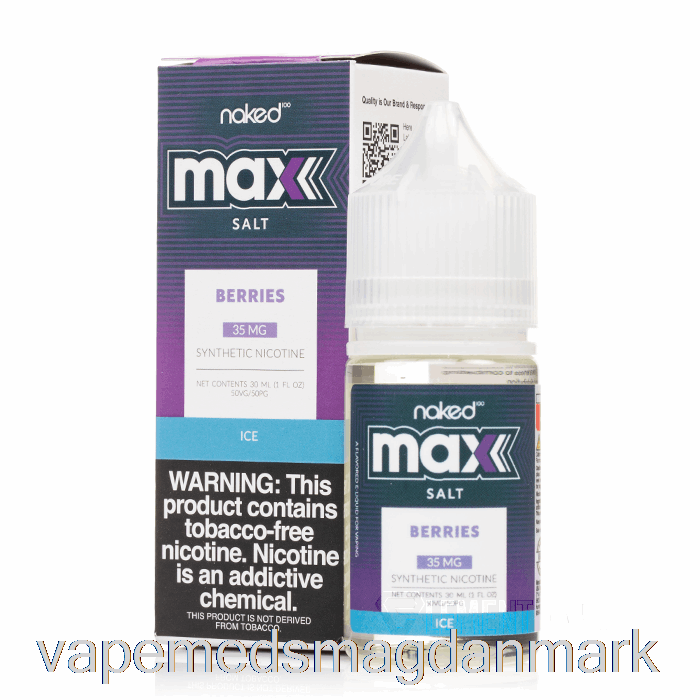 Vape Uden Nikotin Isbær - Nøgen Max Salt - 30ml 35mg